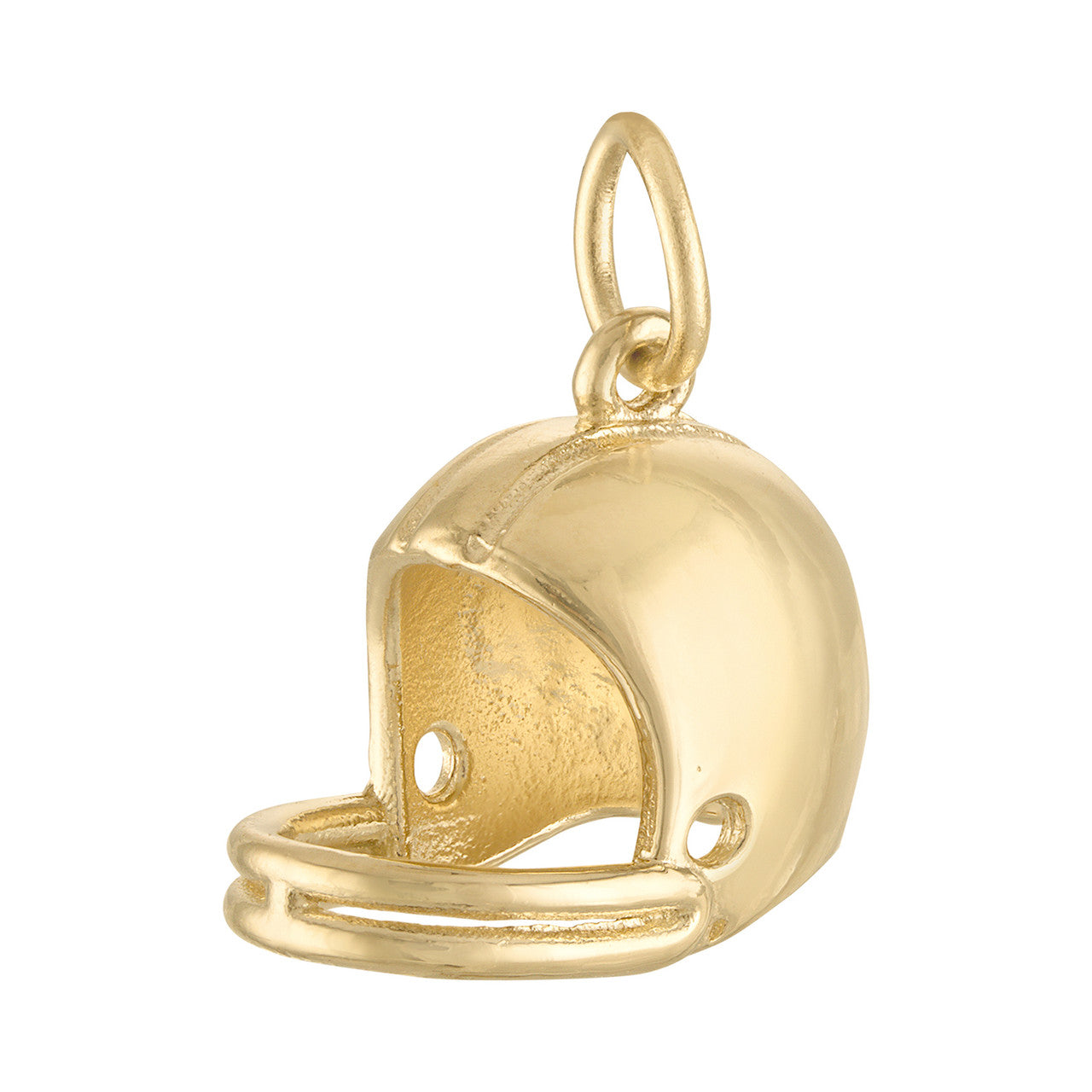 Football Helmet 14k Gold Charm